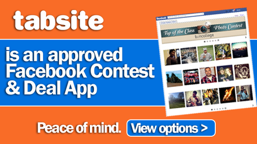 Facebook Contest and Deal Apps