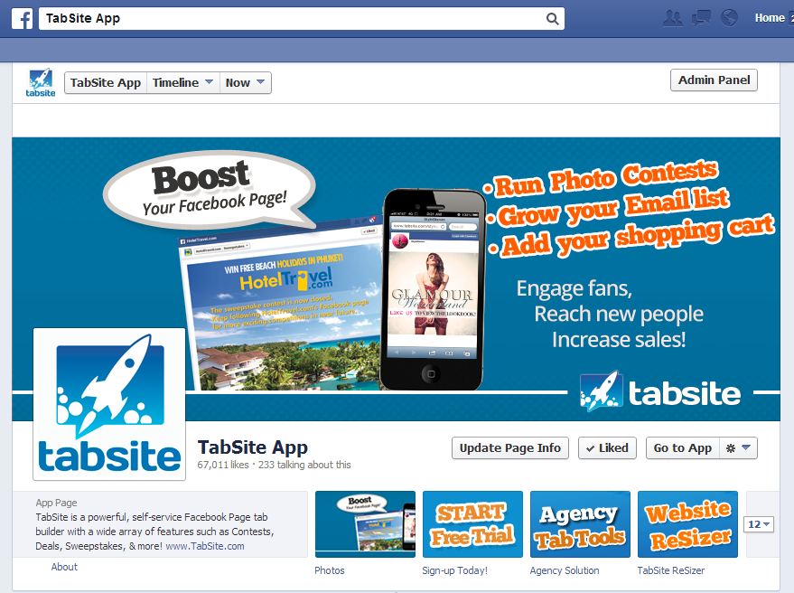 facebook cover image showcase