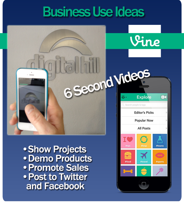Using the Vine App from Twitter for your Business