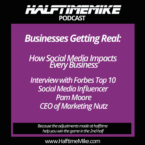 Businesses Getting Real [Podcast] with Pam Moore – The Social Media Impact on Every Company Today