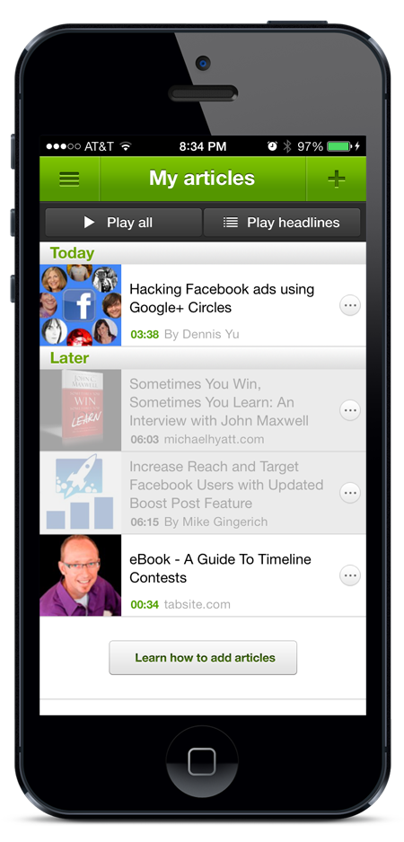 Sound Gecko on iPhone