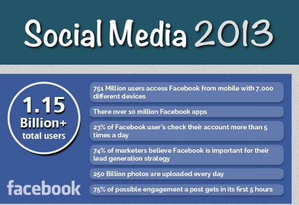 2013 Social Media Stats and Figures [Infographic]
