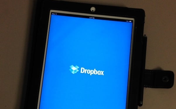 Dropbox cloud storage