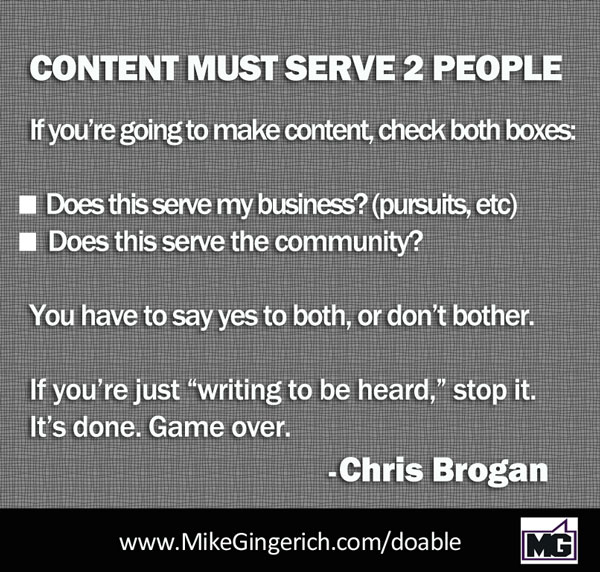 Chris Brogan speaks truth on Short Form Content chris-brogran-stop-it
