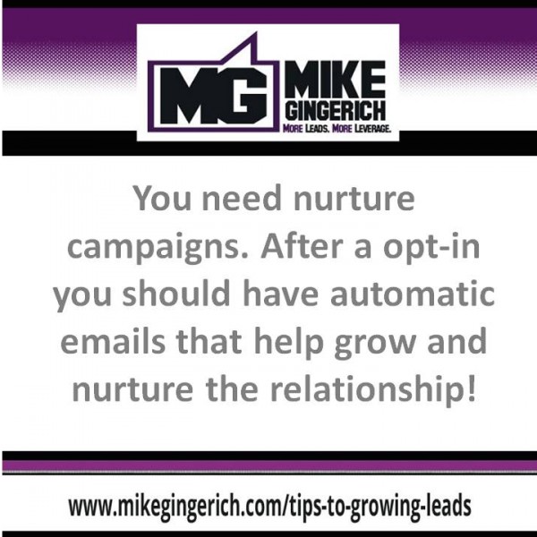 You Need Nurture Campaigns