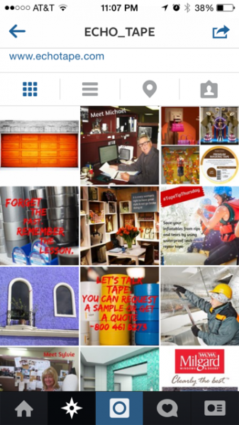 Echo Tape on instagram