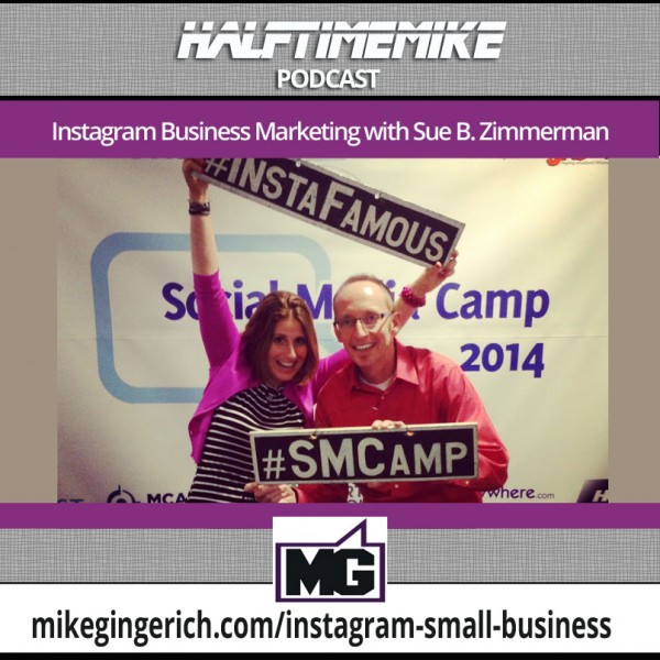 Instagram guide for small business with Sue B. Zimmerman