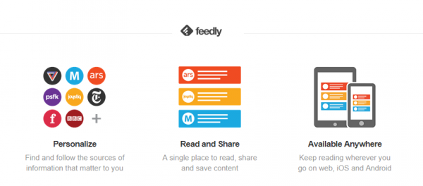 feedly for content curation