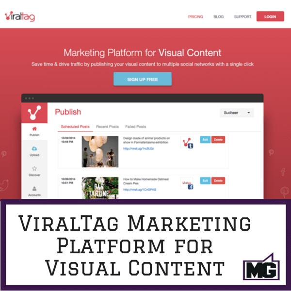 ViralTag Marketing Platform for Visual Content