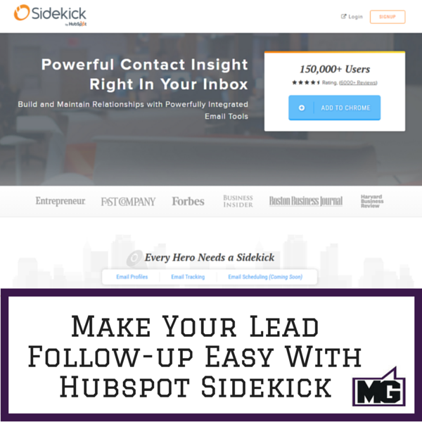 Make Your Lead Follow-up Easy With Hubspot Sidekick 4