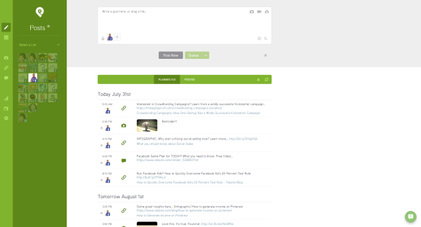 Time Saving Social Media Tools - PostPlanner
