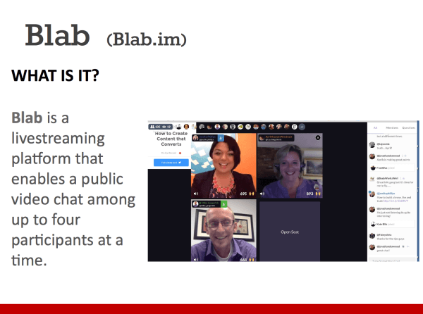 blab livestream