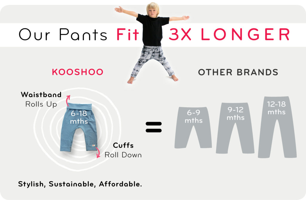 KOOSHOO Kids Pants_Fit 3X Longer