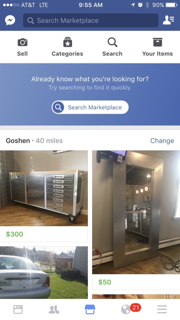 facebook marketplace