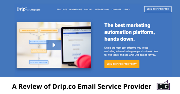 A Review of Drip.co Email Service Provider
