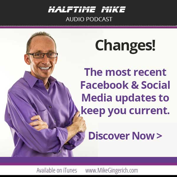 Facebook and Social Media Updates for the week of August 5