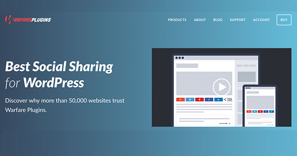 Social Warfare, Social Media Sharing Plugin for WordPress