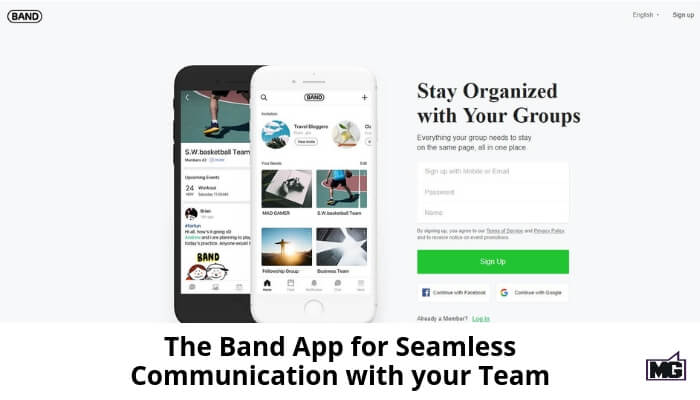The Band App for Seamless Communication with your Team