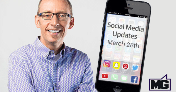 Social Media Updates through March 28th
