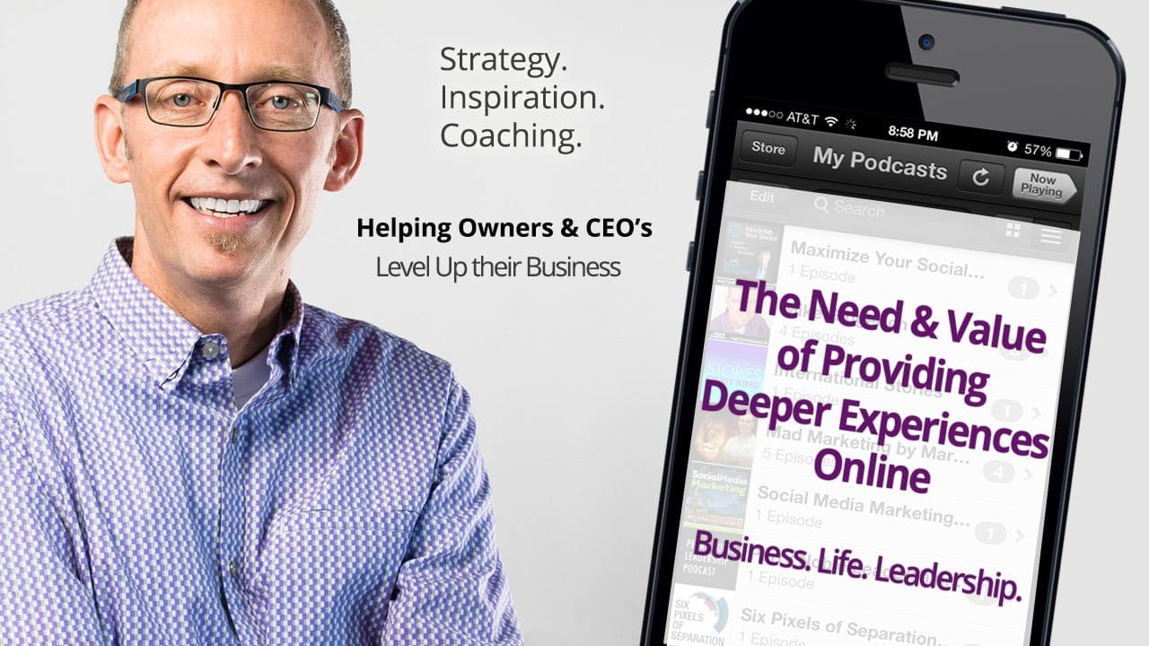 The Need and Value of Providing Deeper Experiences Online