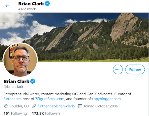 Brian Clark Twitter