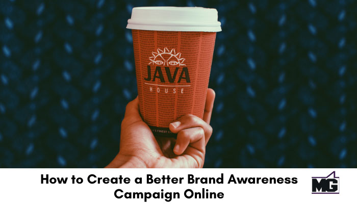 Example of creating brand awareness campaign for a coffee brand.