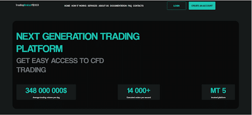 TradingBrokerPicker Review examines the Platform, Markets, and More