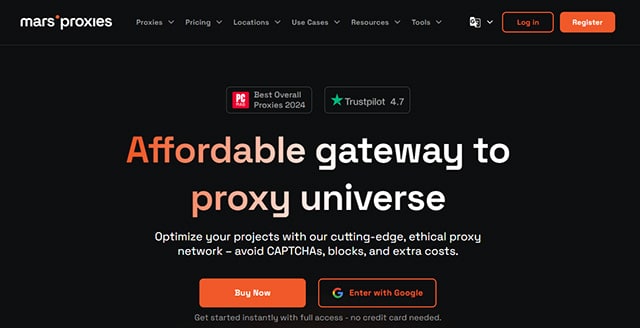 MarsProxies Review: Performance Meets Affordability