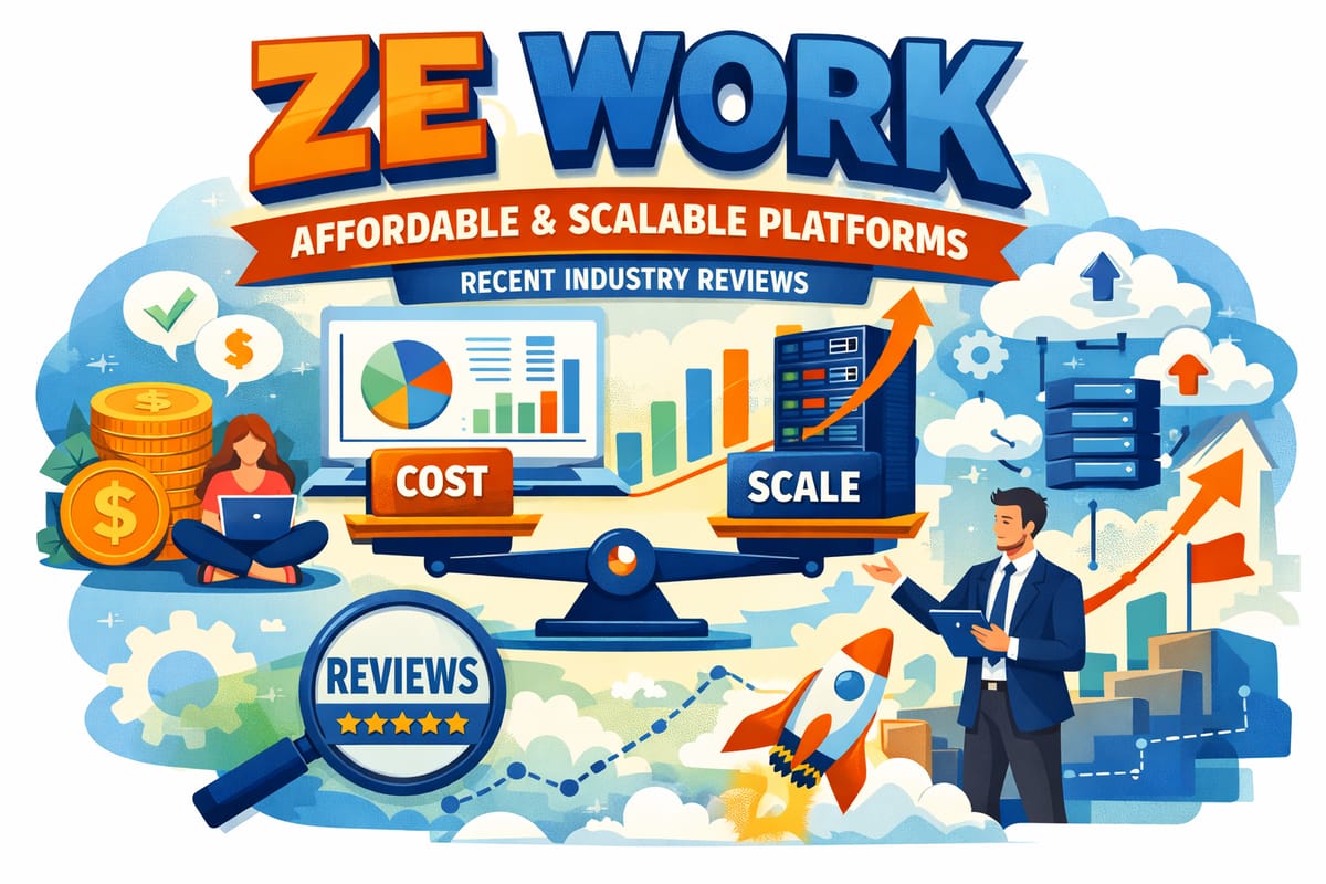 ZeWork affordable scalable platforms: cost-effective project management tools for small businesses with industry reviews a...