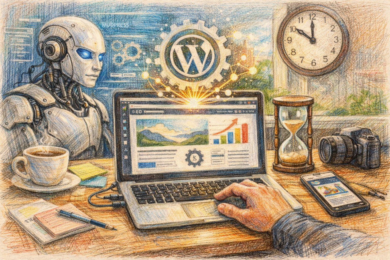 AI Workflow Builds SEO WordPress Sites in 10 Minutes