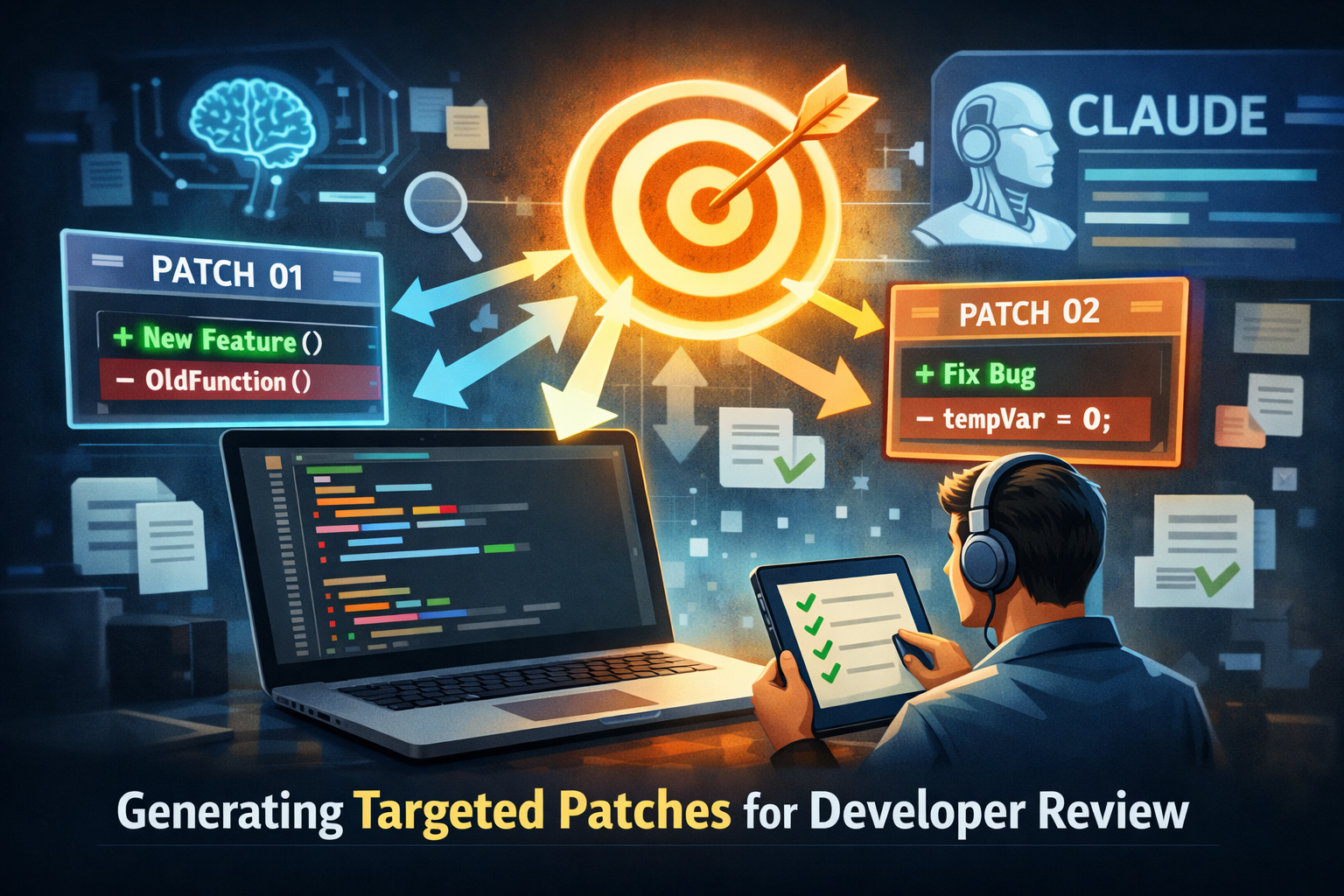 Claude AI security beta generates targeted code patches for developer review and codebase protection.