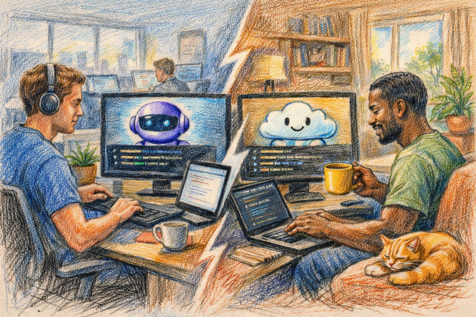 Codex vs Claude Code: Developers Embrace Hybrid Workflows