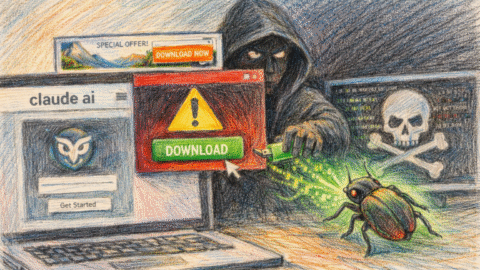 Malvertising Uses Fake Claude Site to Deliver Beagle