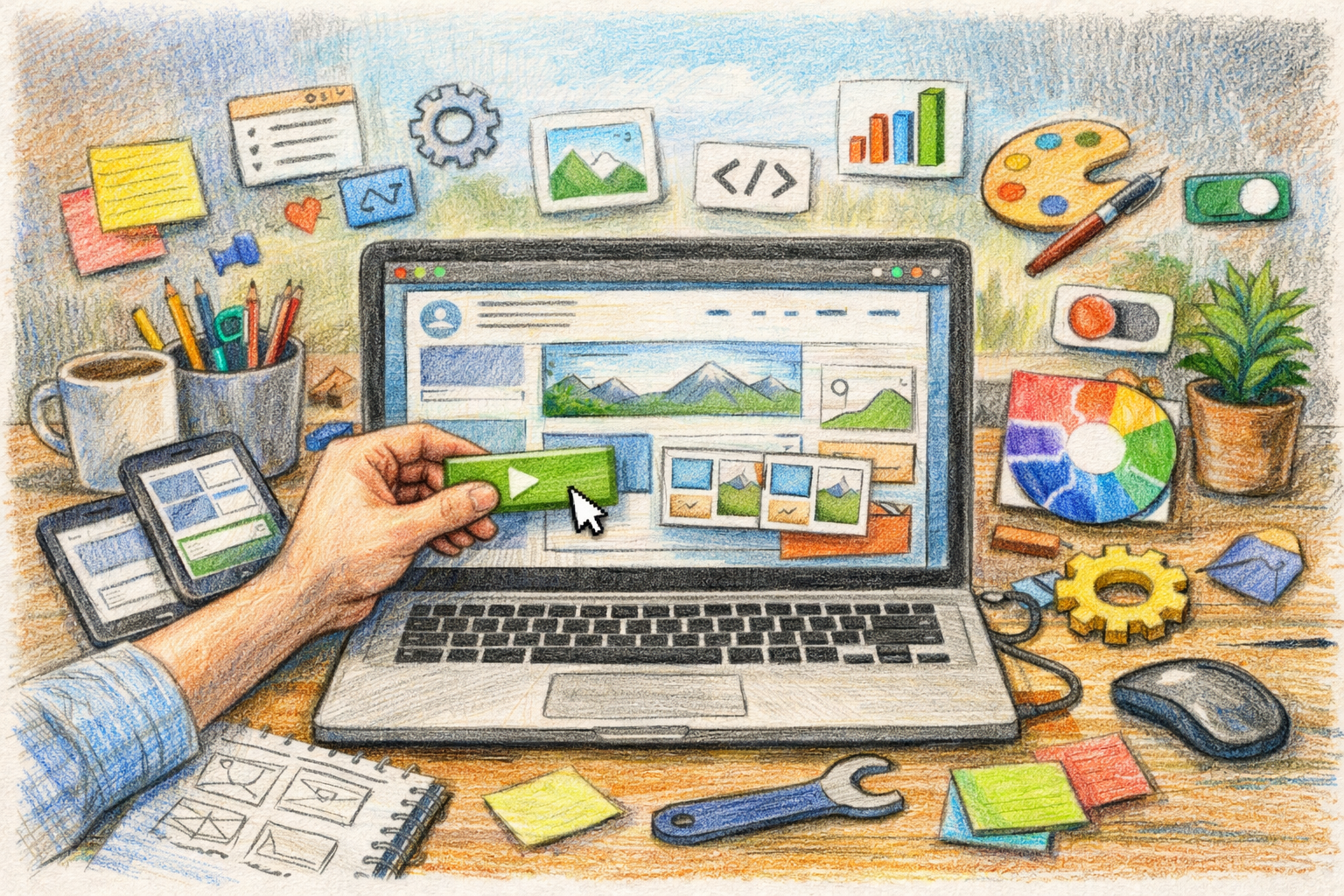 Claude Code Enables No-Code Website Building