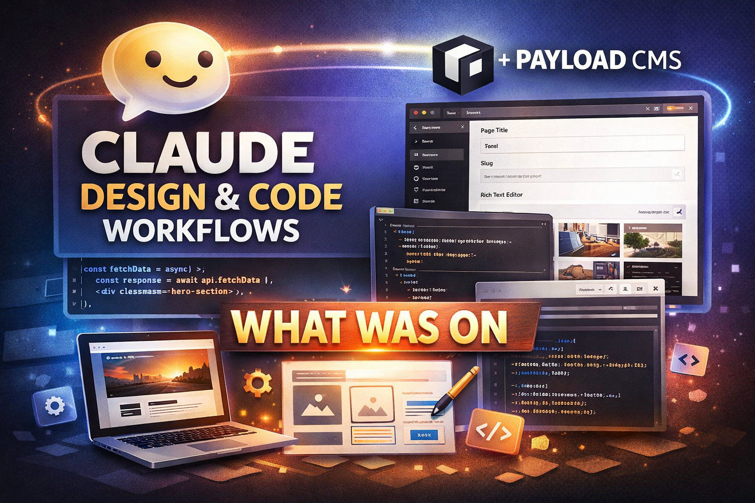 Claude AI design and code workflows with Payload CMS integration for web designers and developers