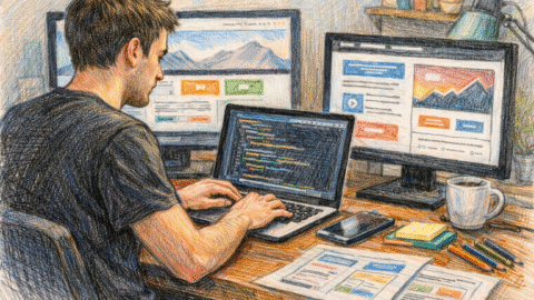 Vibecoding: Claude Code Powers Custom Landing Pages