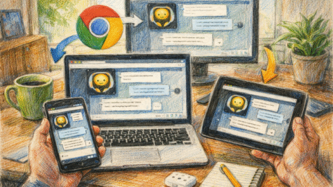 Claude Chrome Extension Syncs Conversations Across Devices