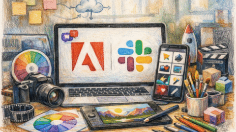 Adobe for Slack Adds 70+ Creative Tools