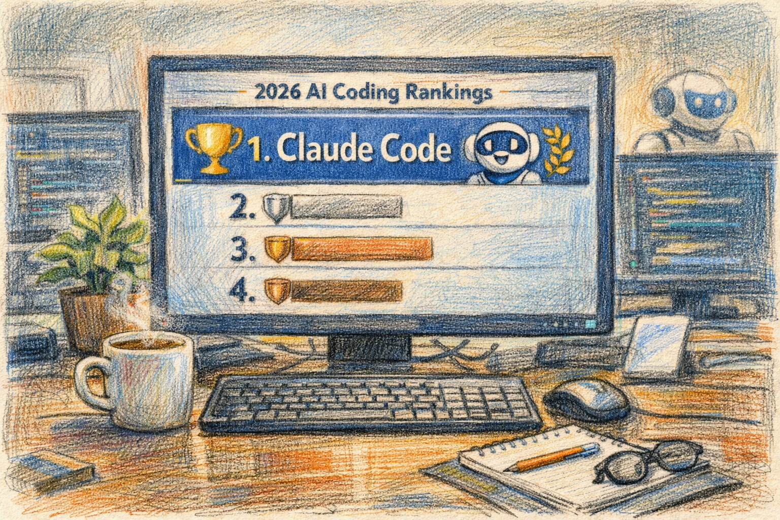 Claude Code Tops Agentic.ai’s 2026 AI Coding Rankings