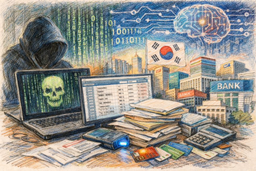 AI Attack Exposes 68K Records at 9 South Korean Banks
