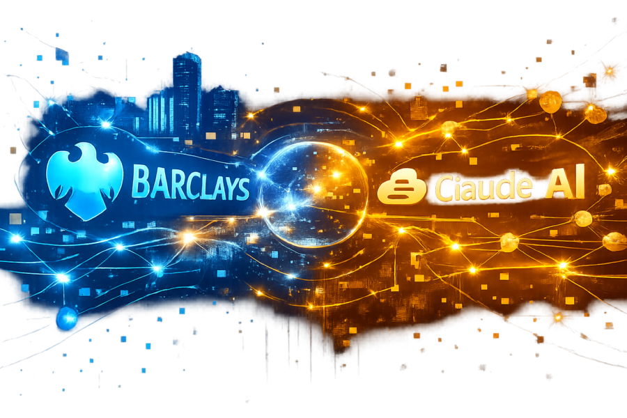 Barclays expands Claude AI partnership with Anthropic for developer adoption by 2026