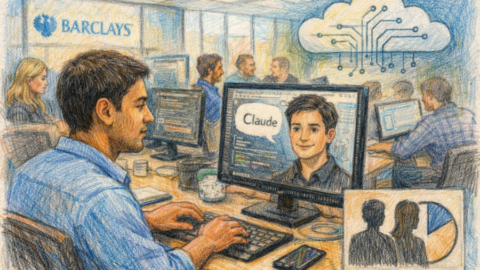 Barclays expands Anthropic Claude; 50% of devs by 2026