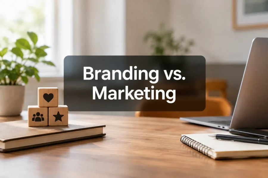 Branding vs. Marketing: What Comes First?